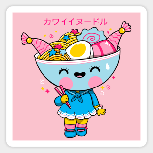 Ramen Kawaii Girl Magnet